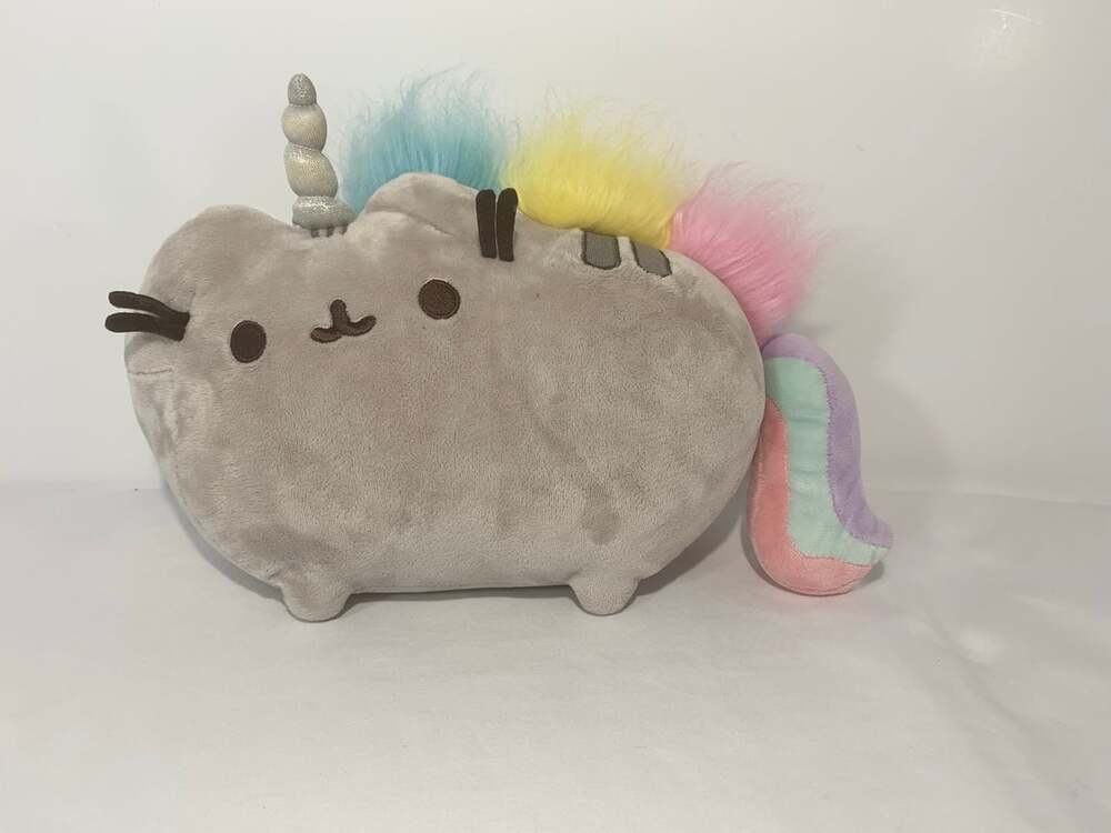 Pusheen Kitty Plush 2016 rainbow unicorn